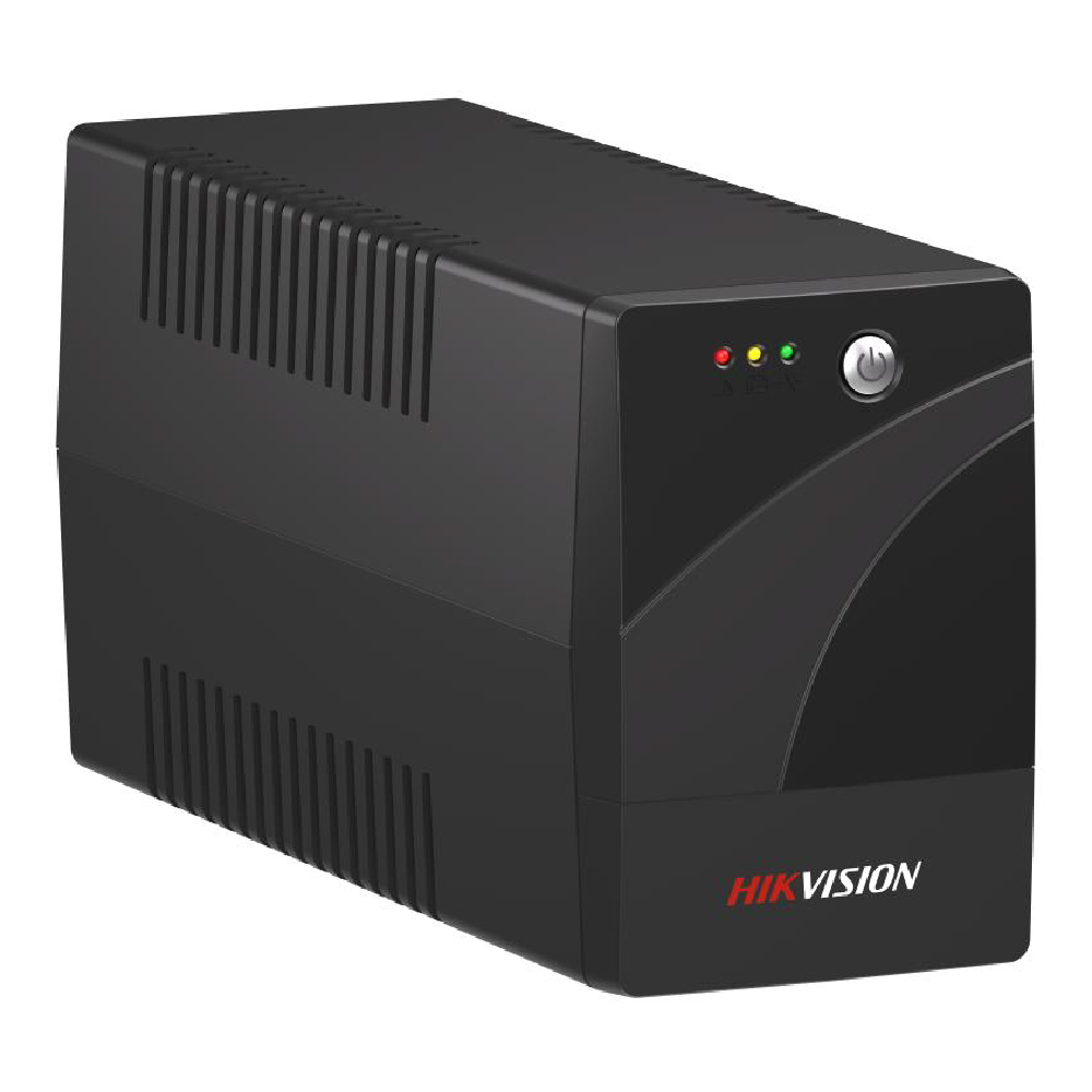 Hikvision UPS de respaldo de 1000 VA/600 W, 110 V con batería integrada DS-UPS1000-R/X