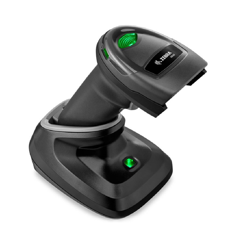 Zebra Lector de Códigos de Barras Inalámbrico DS2278 1D/2D Bluetooth y Base de Presentación USB DS2278-SR7U2100PRW