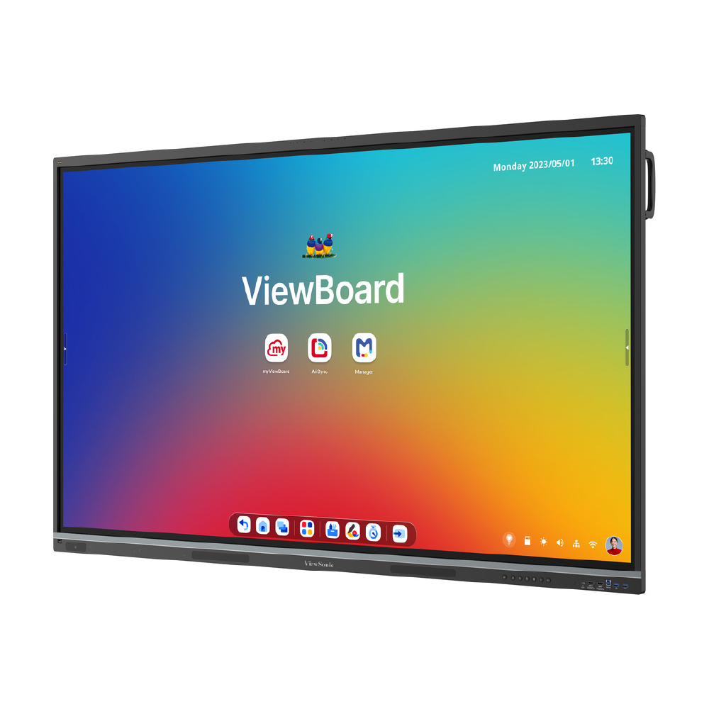 ViewSonic Pantalla Interactiva ViewBoard IFP7551 75" 4K Android 14 EDLA y 50 Puntos Táctiles IFP7551