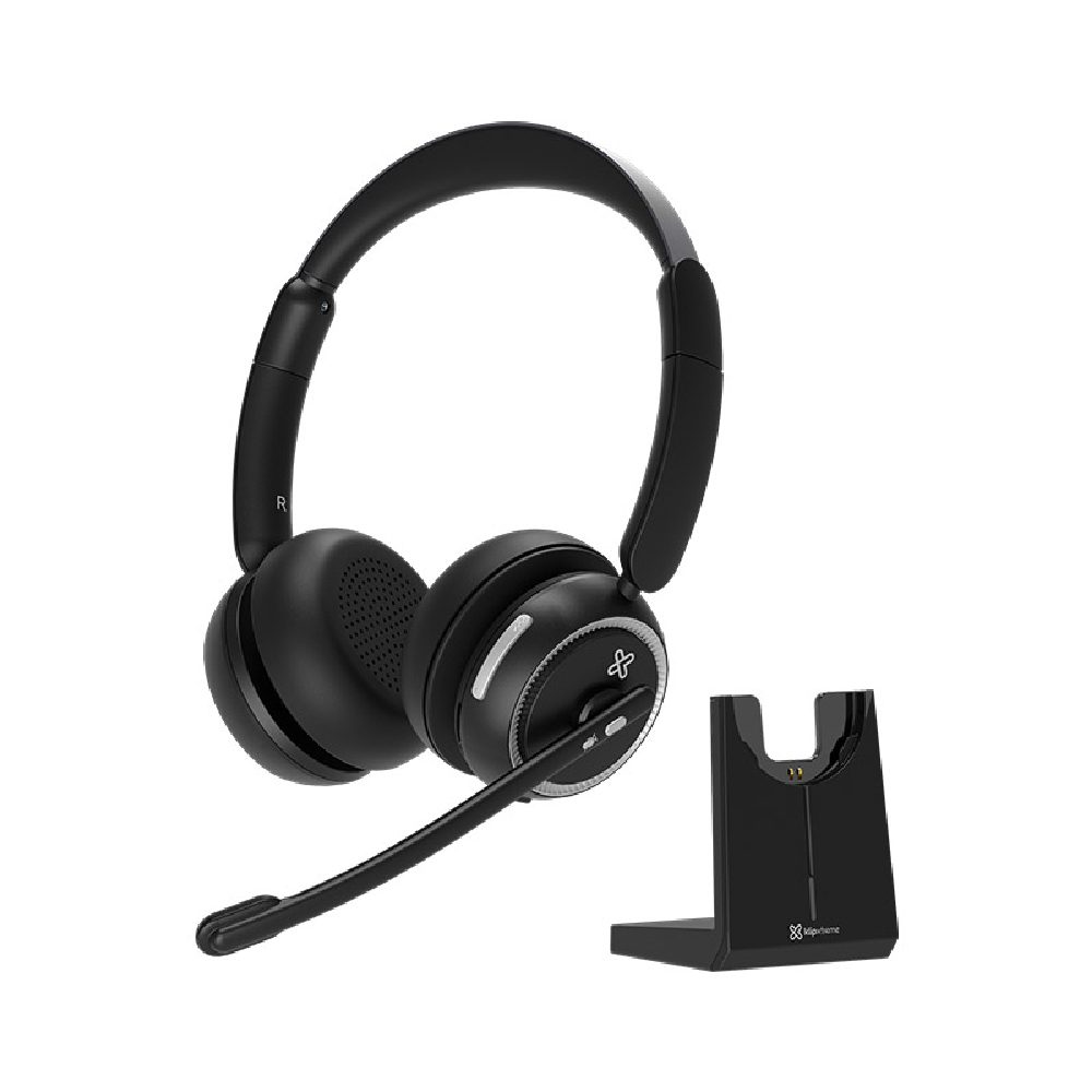 Klip Xtreme Auricular Inalámbrico DuoCom Comunicación Bluetooth Multipunto y Micrófono ENC KCH-910