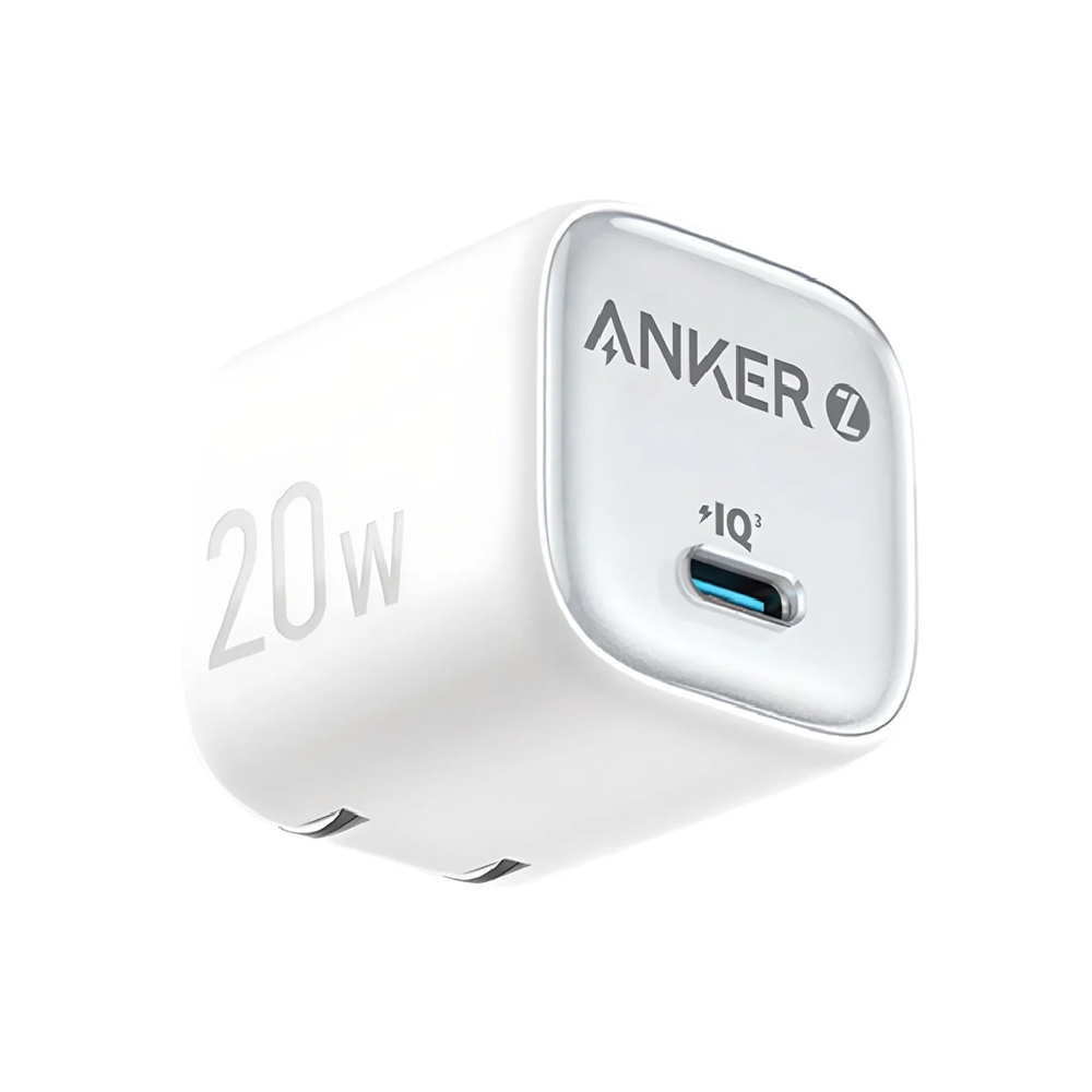 Anker Cargador de Pared Zolo GaN USB-C 20W Blanco A2699J21