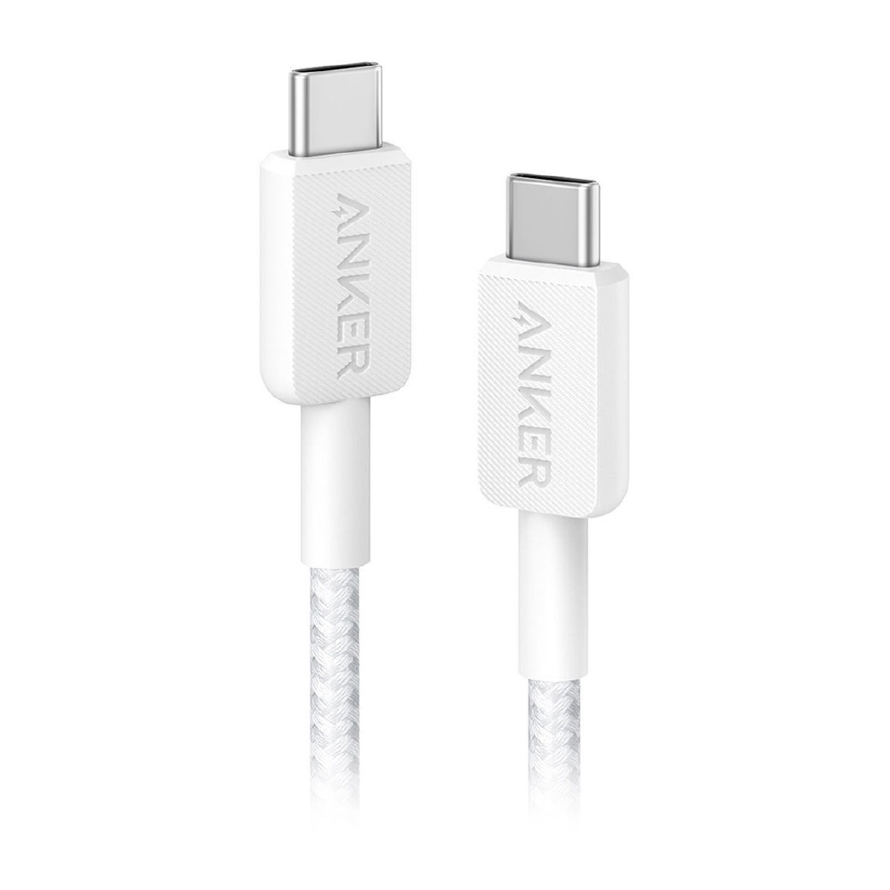 Anker Cable USB-C a USB-C 322 color blanco A81F6H21