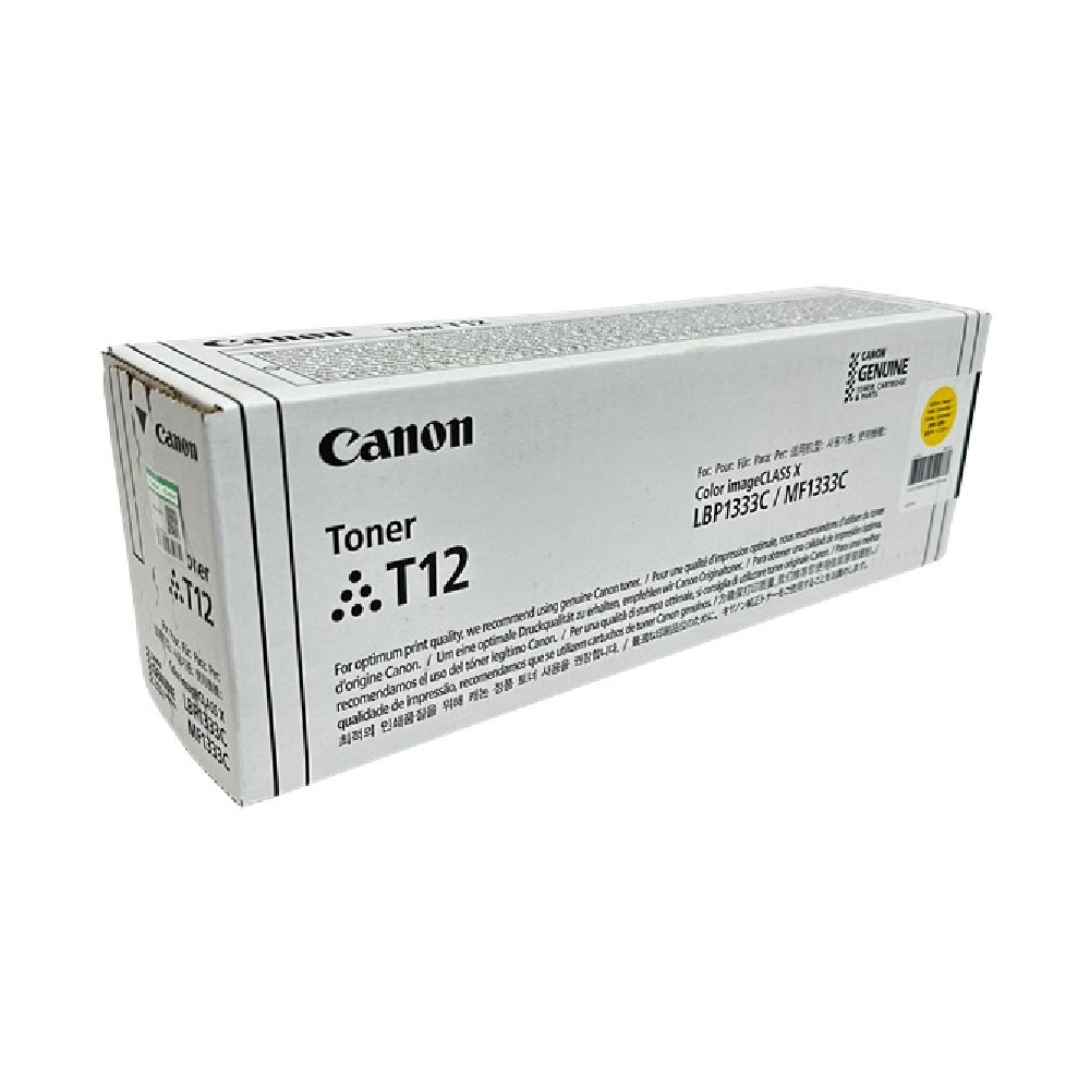 Canon tóner T12 amarillo 5095C005AA