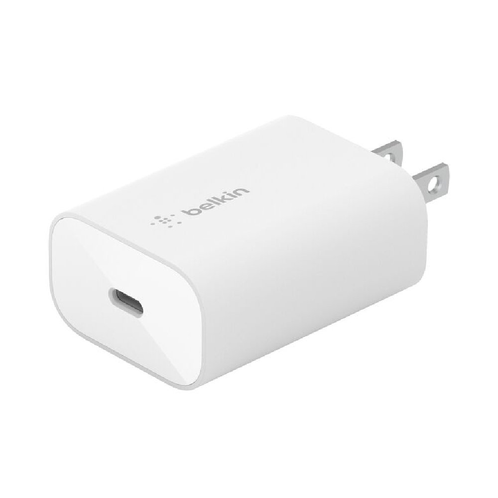 Belkin Cargador de pared USB-C PD 3.0 PPS de 25 W color blanco WCA004DQWH