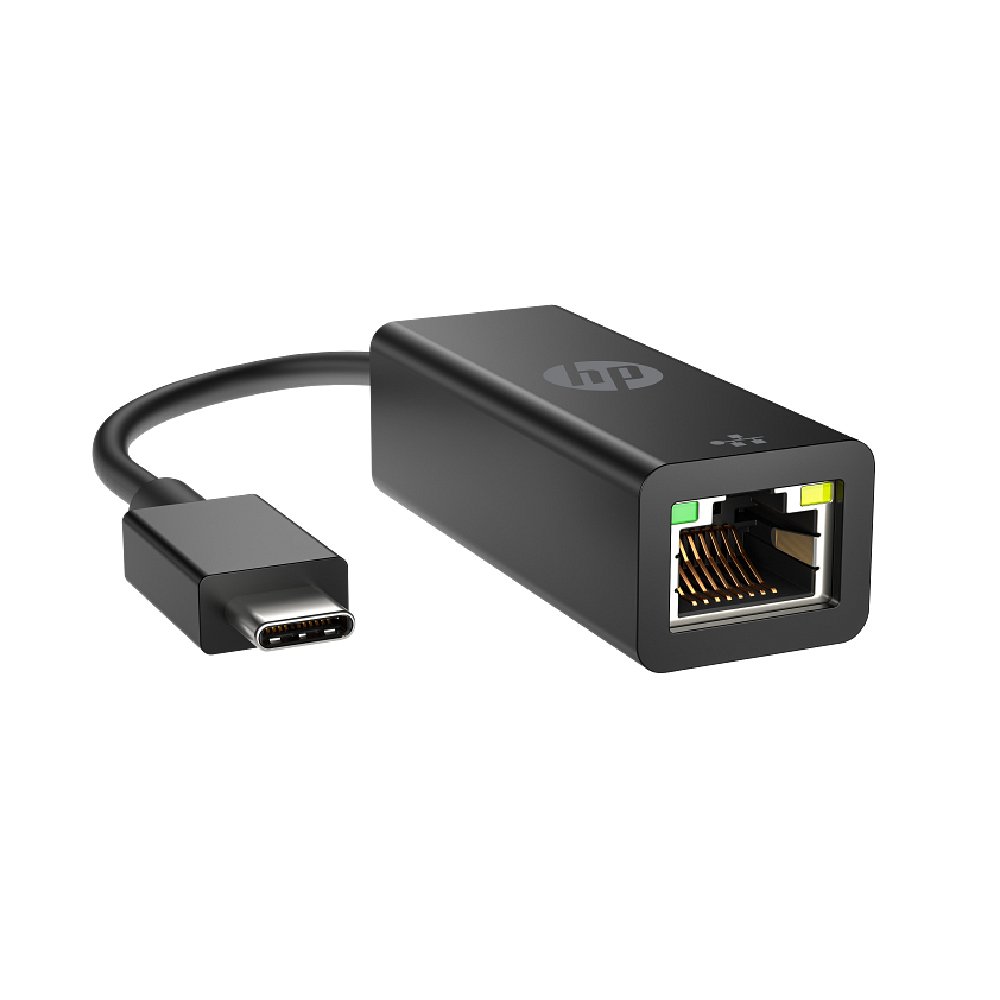 HP Adaptador USB-C a RJ45 G2 Gigabit Ethernet color negro 4Z527AA