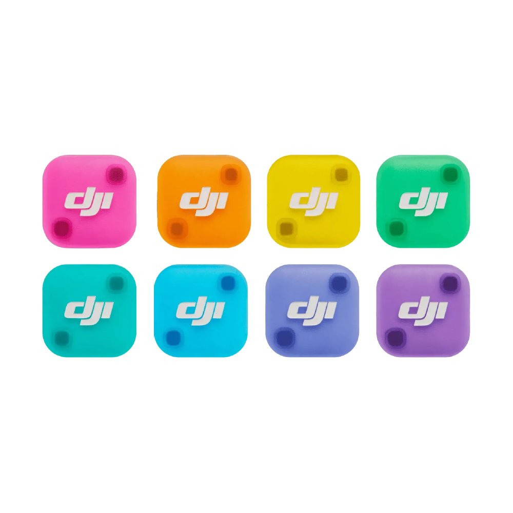 DJI Juego de cubiertas frontales magnéticas multicolor para Mic Mini 2 6937224146679