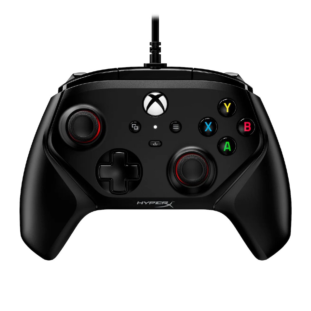 HyperX Control gamer con cable Clutch Gladiate con licencia oficial Xbox color negro 6L366AA