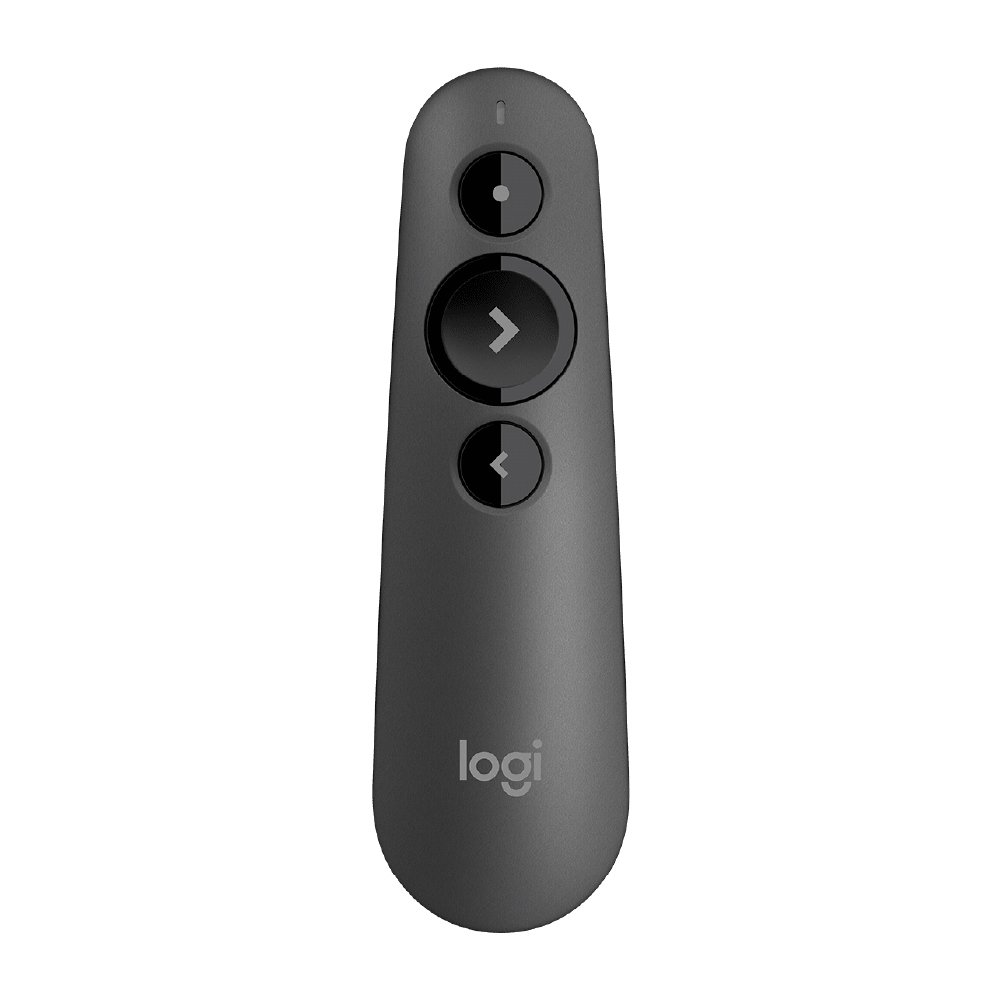 Logitech Presentador inalámbrico R500s Bluetooth y USB con puntero láser rojo 910-006518