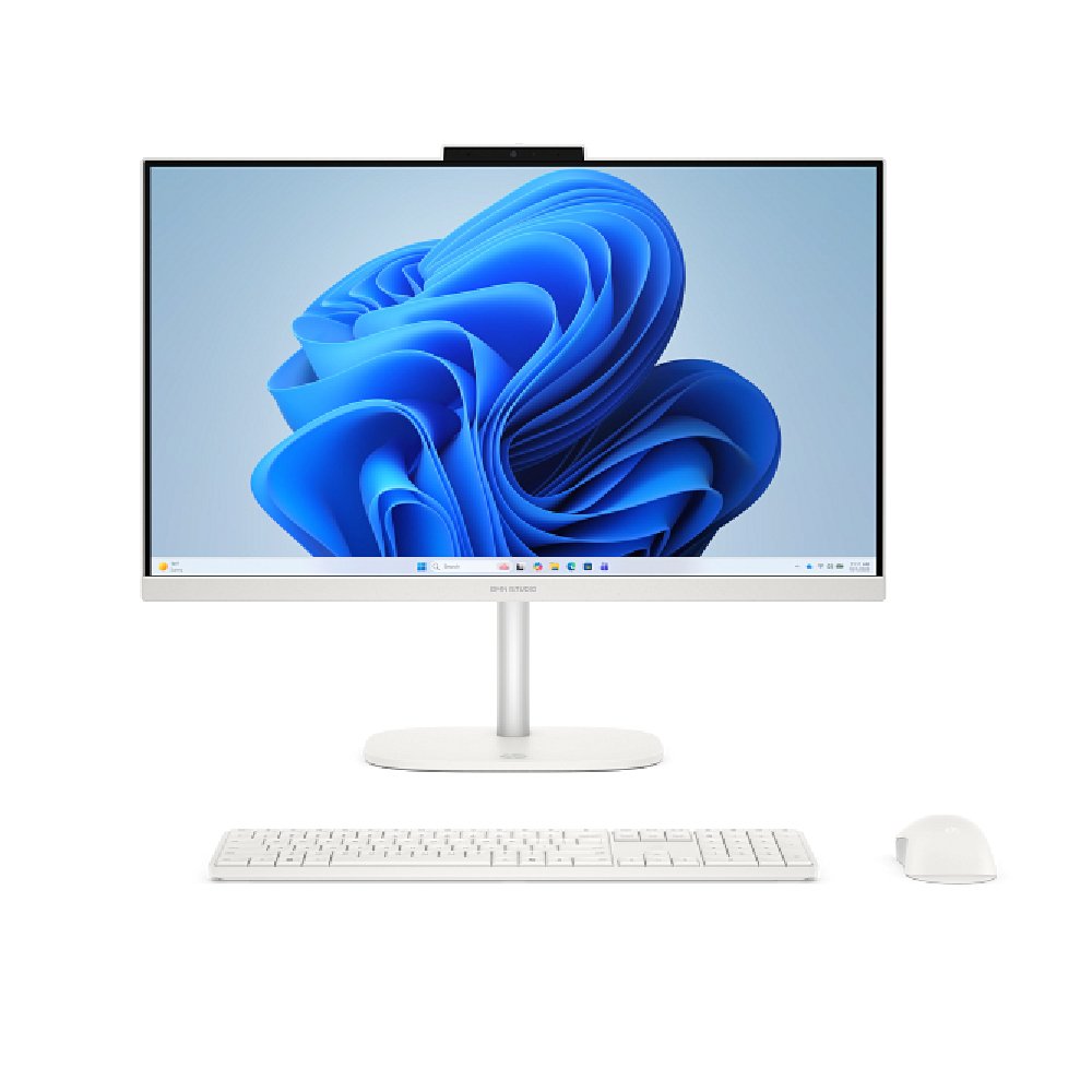 HP Todo en uno OmniStudio 24-cv0050la 23.8" AMD Ryzen 5 40 8GB 512GB SSD color Cotton White D2TU5LA