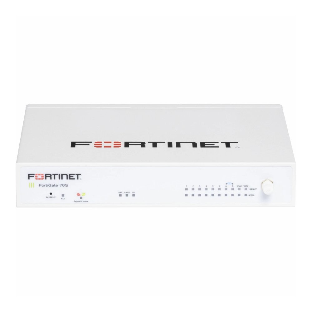 Fortinet Firewall FortiGate 70G de 10 puertos Gigabit UTP FG-70G-BDL-950-12