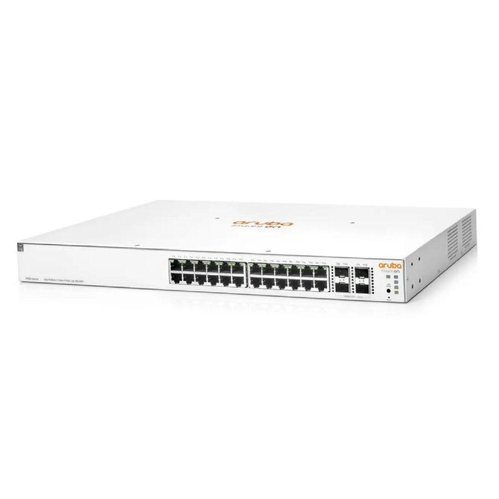 HPE Networking Switch administrable Instant On 1930 de 24 puertos Gigabit PoE+ 370W y 4 SFP+ JL684B