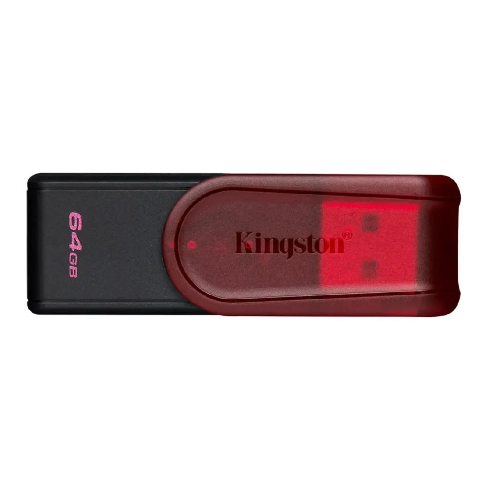 Kingston Memoria USB 128 GB USB-A 3.2 Gen 1 color negro/rojo KC-U3C128-7TR