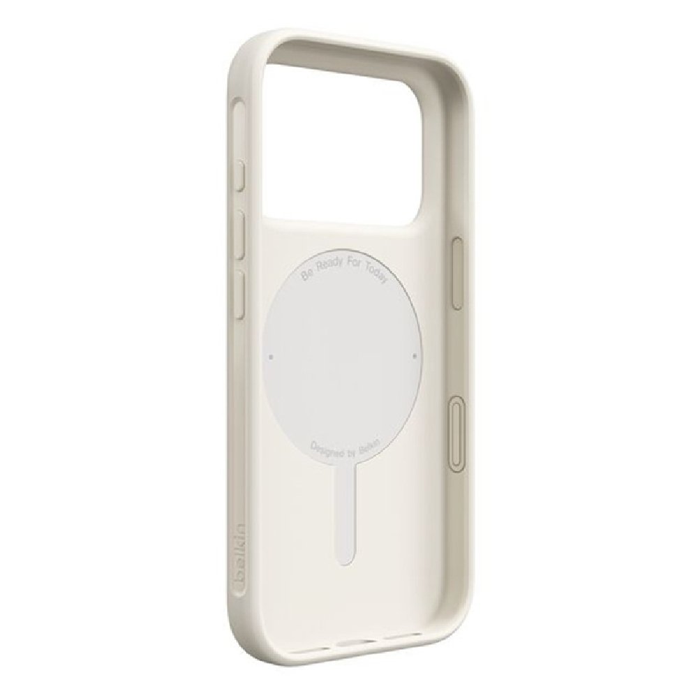 Belkin Funda SheerForce Protect para iPhone 17 Pro color beige SFA151bg-LA