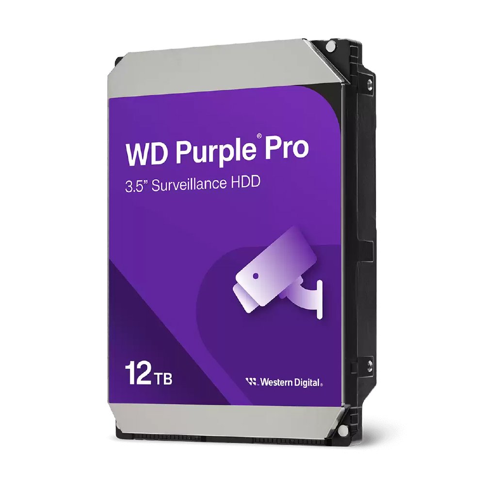 WD Disco duro para video inteligente Purple Pro 12 TB SATA 7200 RPM WD122PURP